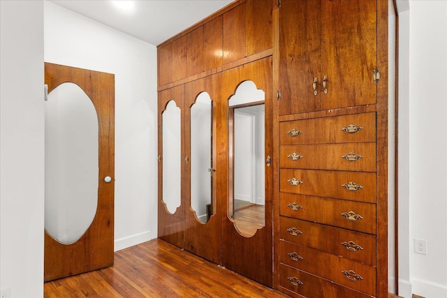 1728 S Adams St, Spokane, WA 99203 - corridor featuring wood finished floors