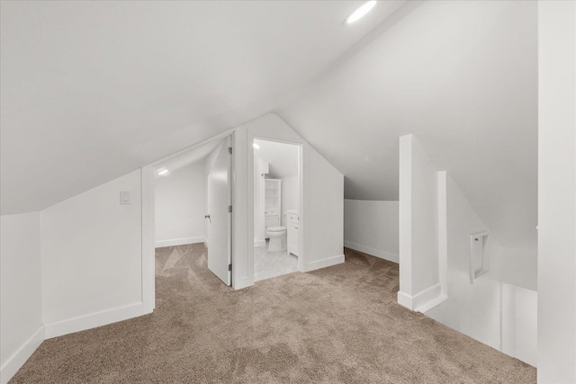 1728 S Adams St, Spokane, WA 99203 - additional living space with carpet flooring and lofted ceiling