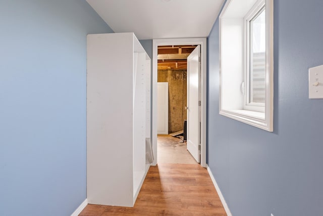 4615 N King Ct, Spokane, WA 99205 - hall with light wood-style flooring and baseboards