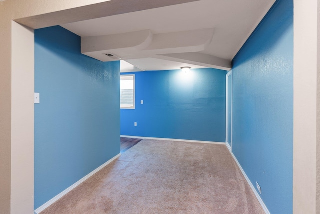 4615 N King Ct, Spokane, WA 99205 - below grade area featuring carpet flooring and baseboards