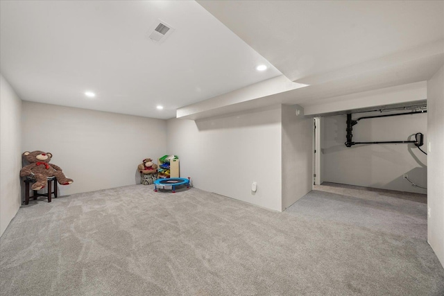 1634 E Dalke Ave, Spokane, WA 99208 - finished basement with carpet flooring and recessed lighting