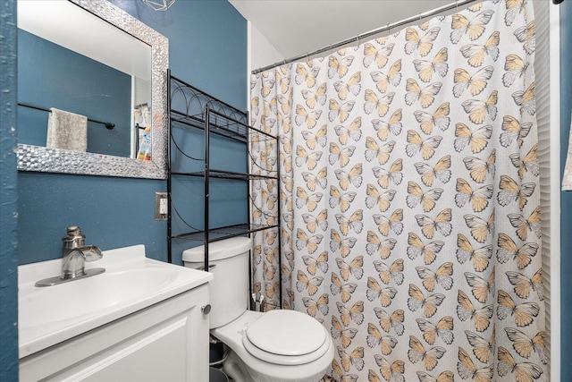 1634 E Dalke Ave, Spokane, WA 99208 - full bathroom with vanity and a shower with shower curtain