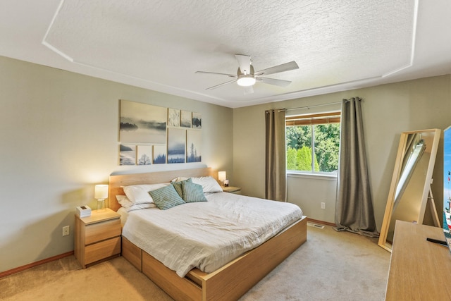 12837 E 37th Ln, Spokane Valley, WA 99206 - bedroom featuring light colored carpet and ceiling fan