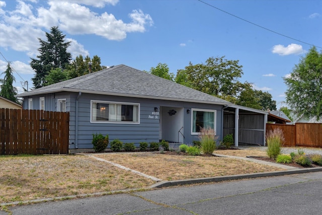 4028 N Post St, Spokane, WA 99205 - view of front of property featuring roof with shingles