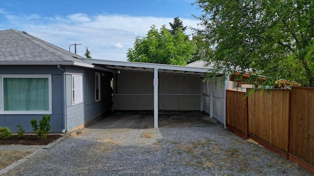 4028 N Post St, Spokane, WA 99205 - view of property exterior with roof with shingles and driveway