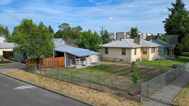 4028 N Post St, Spokane, WA 99205 - view of front of home with a chimney