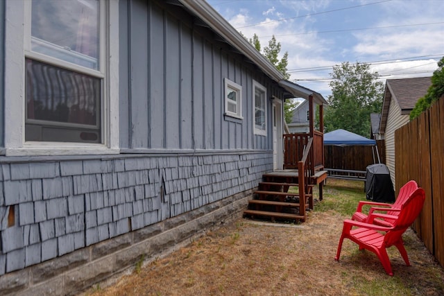 4028 N Post St, Spokane, WA 99205 - view of home's exterior featuring board and batten siding