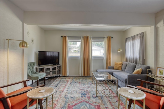 4028 N Post St, Spokane, WA 99205 - living area with wood finished floors