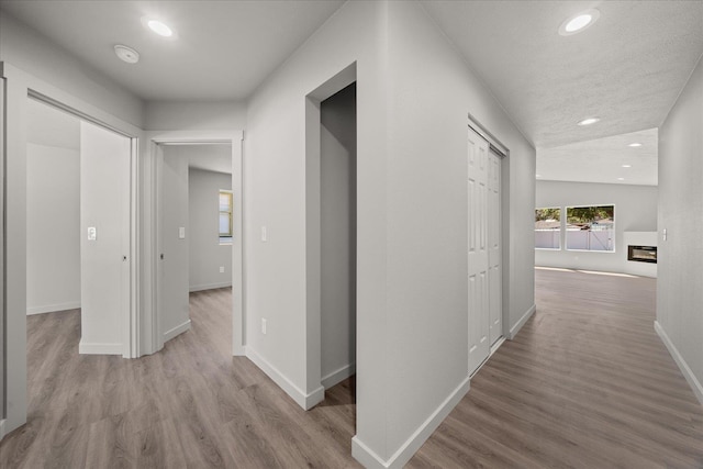 2912 E Wabash Ave, Spokane, WA 99217 - hallway with recessed lighting and wood finished floors