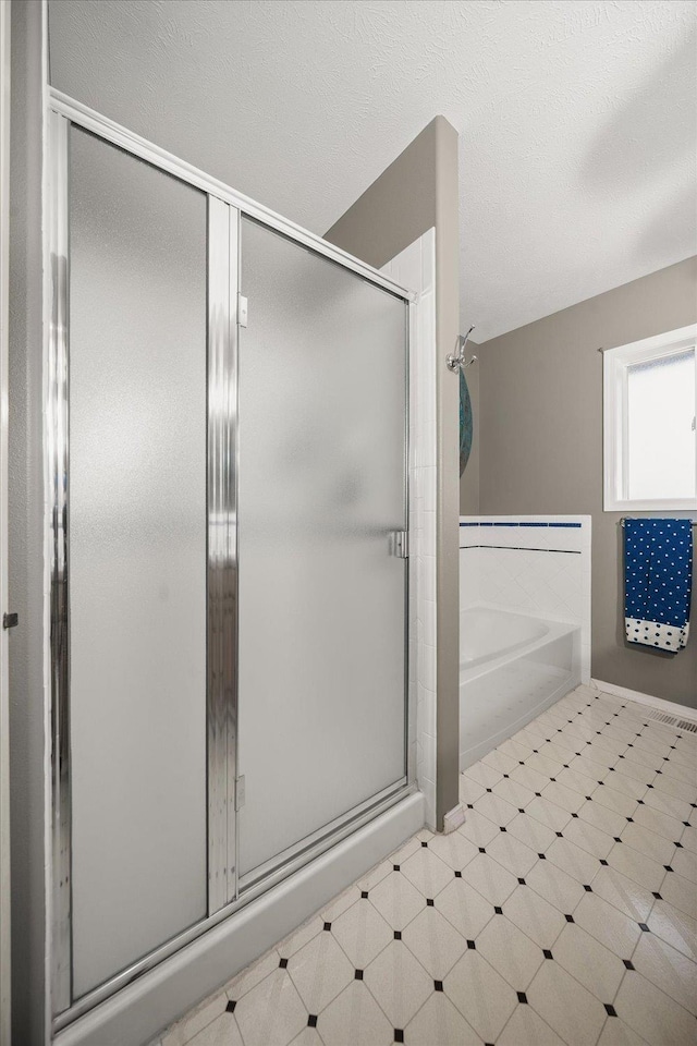 5203 S S Hogan Ct, Spokane, WA 99223 - full bath featuring a garden tub and a shower stall