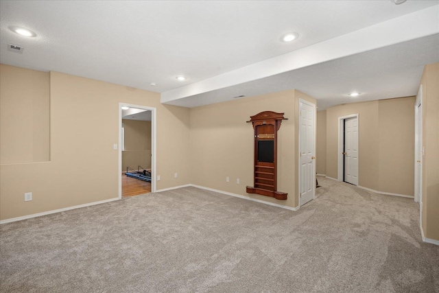 5203 S S Hogan Ct, Spokane, WA 99223 - finished basement featuring carpet and recessed lighting