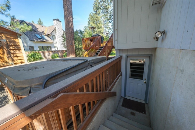 5203 S S Hogan Ct, Spokane, WA 99223 - view of staircase