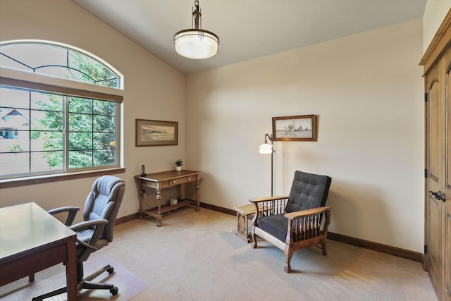 1604 N Rim View St, Spokane, WA 99224 - office space with light carpet and vaulted ceiling