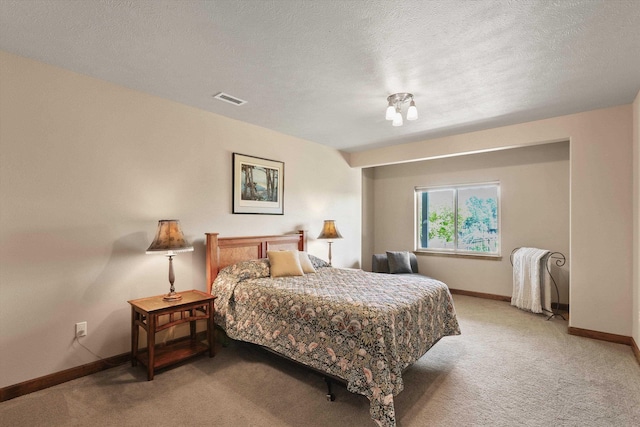 1604 N Rim View St, Spokane, WA 99224 - bedroom with light carpet and a textured ceiling