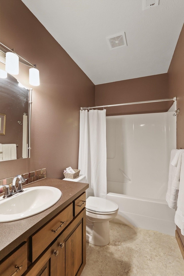 1604 N Rim View St, Spokane, WA 99224 - bathroom with vanity and shower / bath combination with curtain