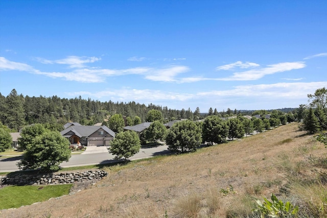 1604 N Rim View St, Spokane, WA 99224 - view from above of property with a heavily wooded area