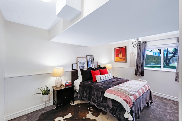 18017 N Lidgerwood Ct, Colbert, WA 99005 - carpeted bedroom featuring wainscoting and baseboards