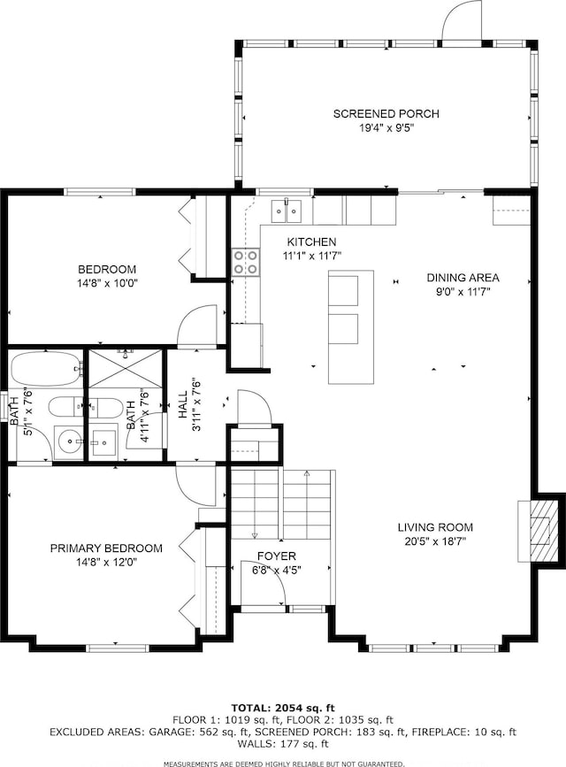 18017 N Lidgerwood Ct, Colbert, WA 99005 - view of room layout