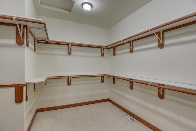 7302 N Quamish Dr, Spokane, WA 99208 - spacious closet with light colored carpet and attic access