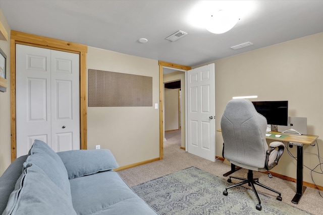 3526 W Hoffman Ave, Spokane, WA 99205 - office with carpet and baseboards