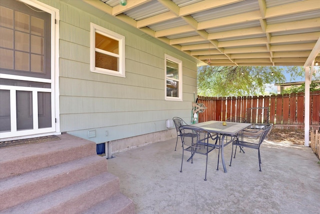 3526 W Hoffman Ave, Spokane, WA 99205 - view of patio with outdoor dining space