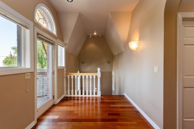 2010 E Pinecrest Rd, Spokane, WA 99203 - bonus room with wood finished floors, arched walkways, and vaulted ceiling