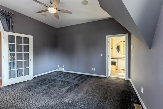 2010 E Pinecrest Rd, Spokane, WA 99203 - unfurnished bedroom with carpet floors and ceiling fan