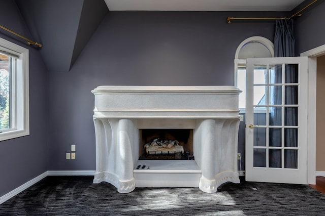 2010 E Pinecrest Rd, Spokane, WA 99203 - detailed view of baseboards and a fireplace