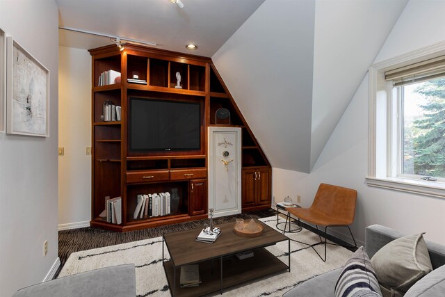 2010 E Pinecrest Rd, Spokane, WA 99203 - living area with healthy amount of natural light and vaulted ceiling