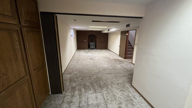 3520 N Arden Rd, Otis Orchards, WA 99027 - hall featuring stairs and light colored carpet