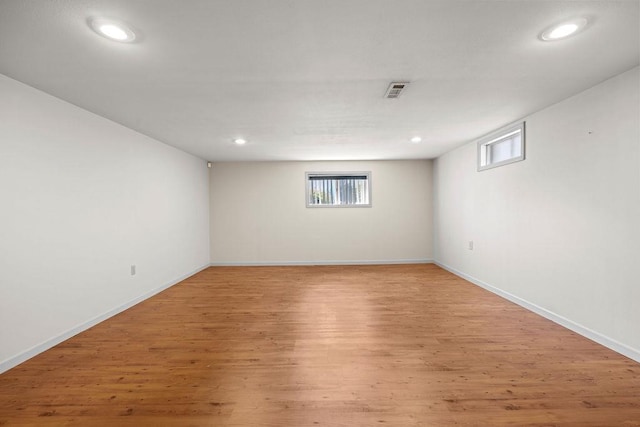 4335 W Excell Ave, Spokane, WA 99208 - spare room featuring recessed lighting and light wood-type flooring