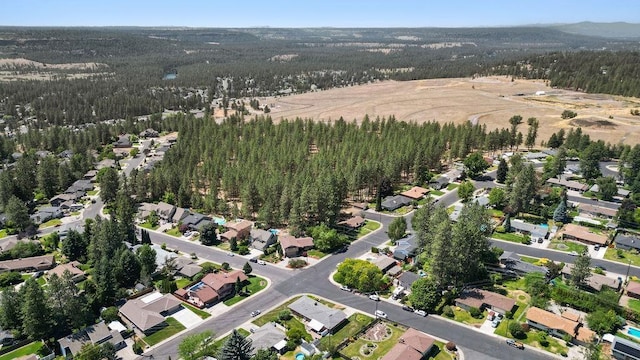 4335 W Excell Ave, Spokane, WA 99208 - aerial overview of property's location featuring nearby suburban area