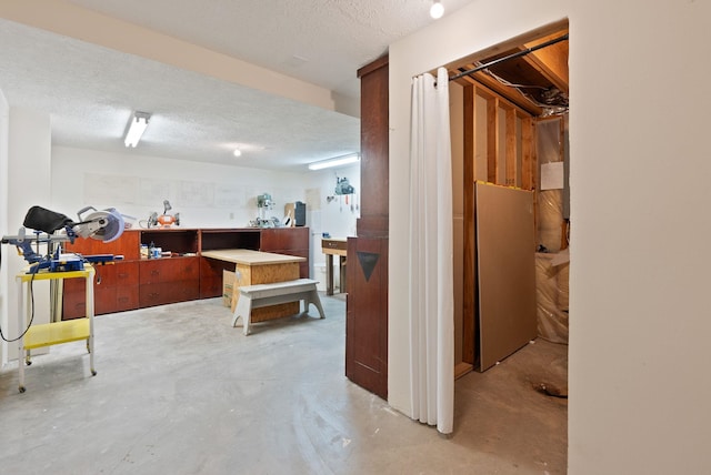 3314 W Eagles Nest Ln, Spokane, WA 99208 - basement with a textured ceiling