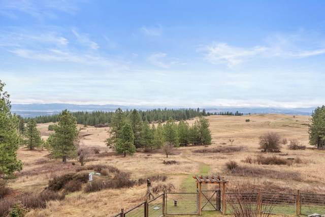 3314 W Eagles Nest Ln, Spokane, WA 99208 - view of yard with a rural view and a gate