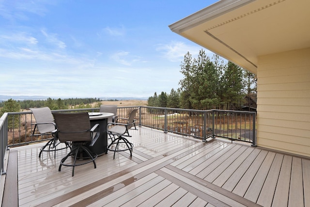 3314 W Eagles Nest Ln, Spokane, WA 99208 - view of deck