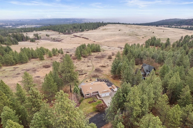 3314 W Eagles Nest Ln, Spokane, WA 99208 - aerial view of property's location with rural landscape