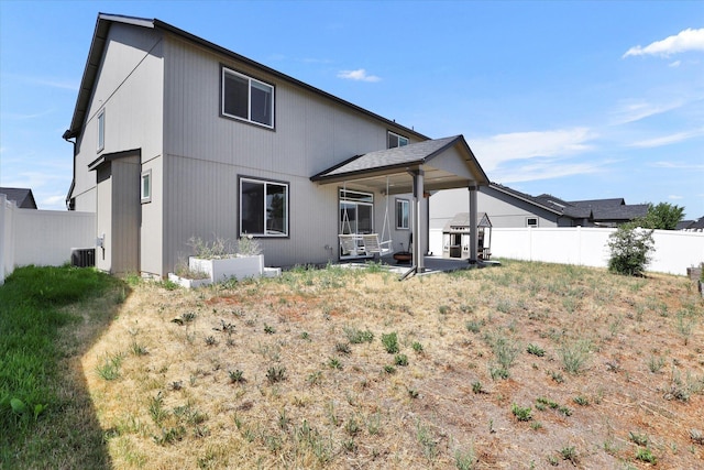 1119 S Soda Rd, Spokane, WA 99224 - rear view of property featuring a patio area and cooling unit