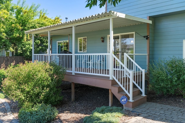 9617 N Northview Ln, Spokane, WA 99208 - doorway to property featuring a porch