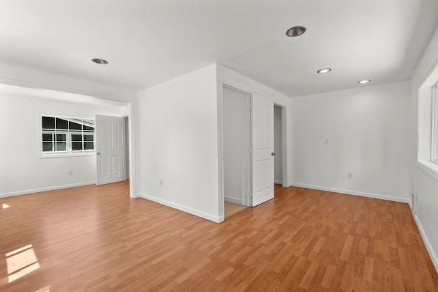 1937 W 15th Ave, Spokane, WA 99224 - spare room featuring light wood-type flooring and recessed lighting