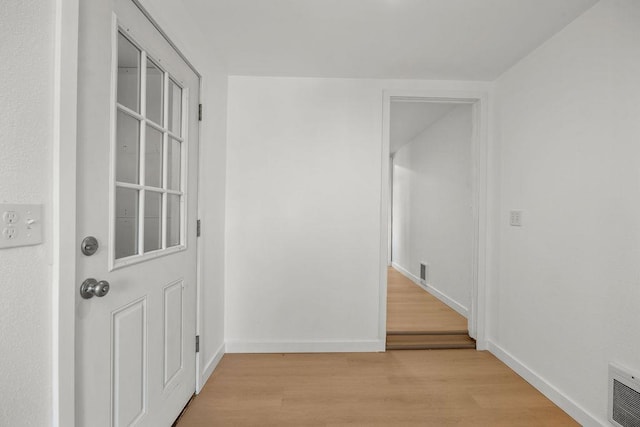 1937 W 15th Ave, Spokane, WA 99224 - hallway with light wood finished floors and baseboards