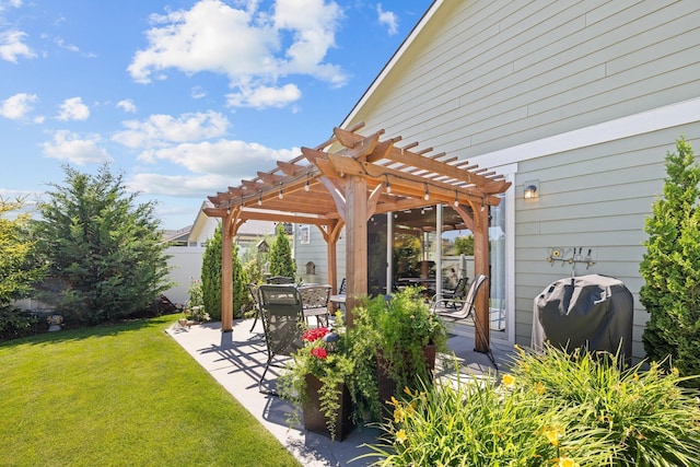 3316 N Coleman St, Post Falls, ID 83854 - view of patio / terrace featuring a pergola