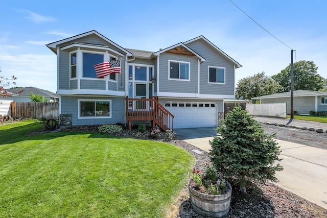 11606 E 8th Ave, Spokane Valley, WA 99206 - raised ranch with driveway and an attached garage