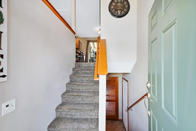 11606 E 8th Ave, Spokane Valley, WA 99206 - stairway with tile patterned floors