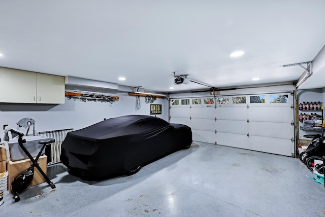 11606 E 8th Ave, Spokane Valley, WA 99206 - garage with recessed lighting and a garage door opener