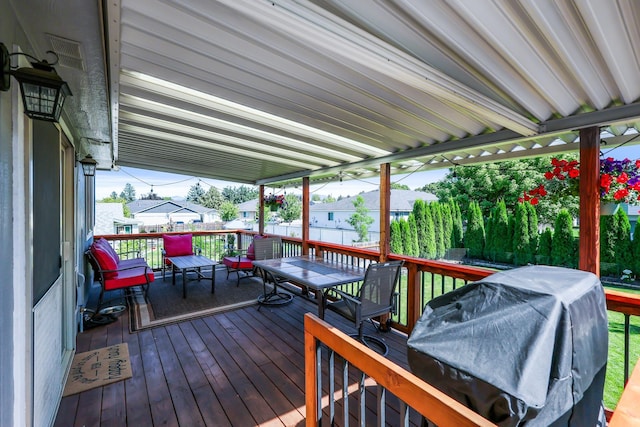 11606 E 8th Ave, Spokane Valley, WA 99206 - deck featuring grilling area