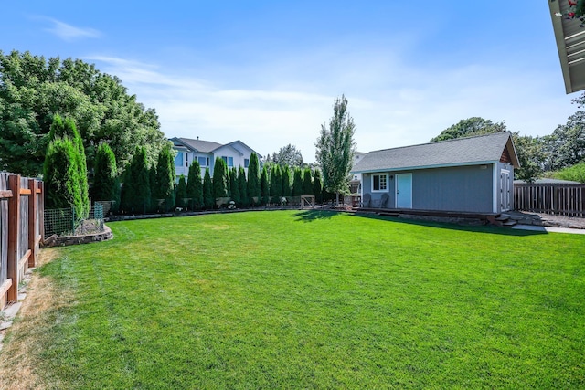 11606 E 8th Ave, Spokane Valley, WA 99206 - fenced backyard with an outdoor structure