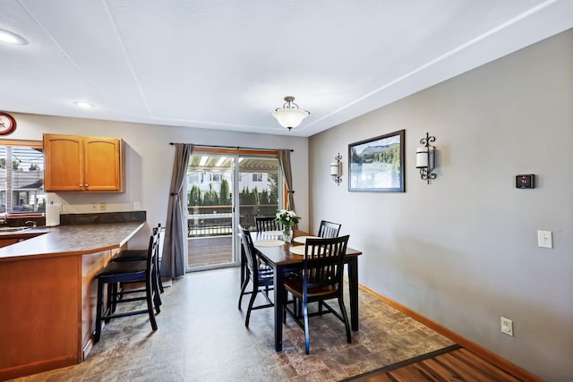 11606 E 8th Ave, Spokane Valley, WA 99206 - dining space featuring healthy amount of natural light, wood finished floors, and recessed lighting
