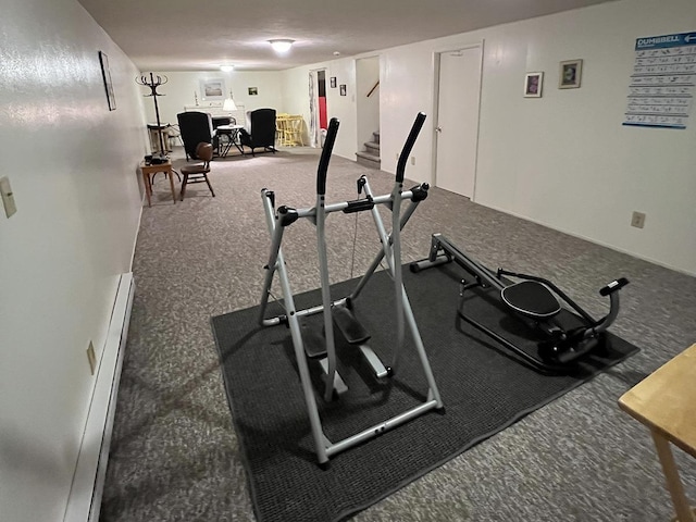 816 S Mamer Rd, Spokane Valley, WA 99216 - exercise room featuring carpet floors