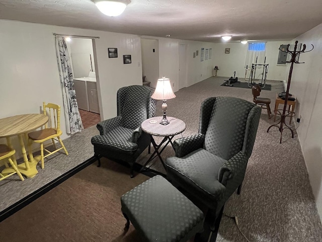 816 S Mamer Rd, Spokane Valley, WA 99216 - living room featuring carpet flooring