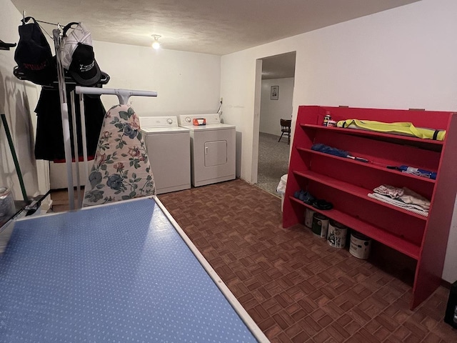 816 S Mamer Rd, Spokane Valley, WA 99216 - recreation room featuring washing machine and clothes dryer